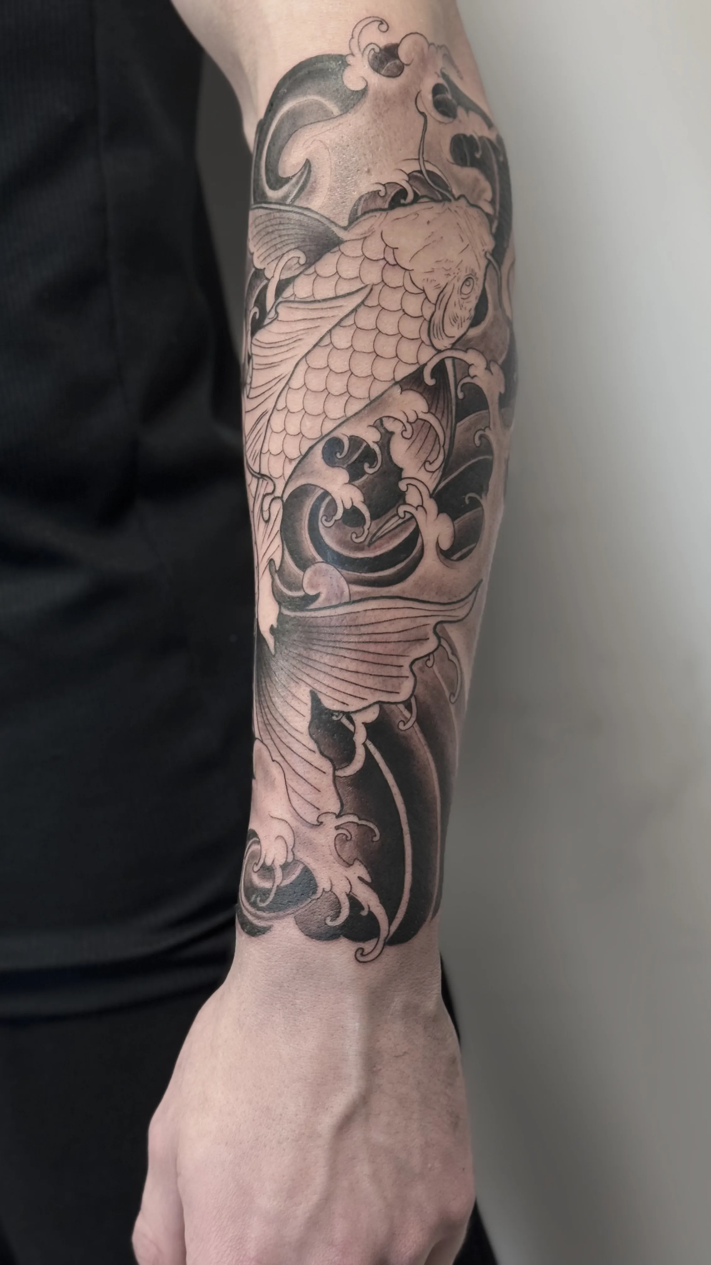 Tatuagem black and white